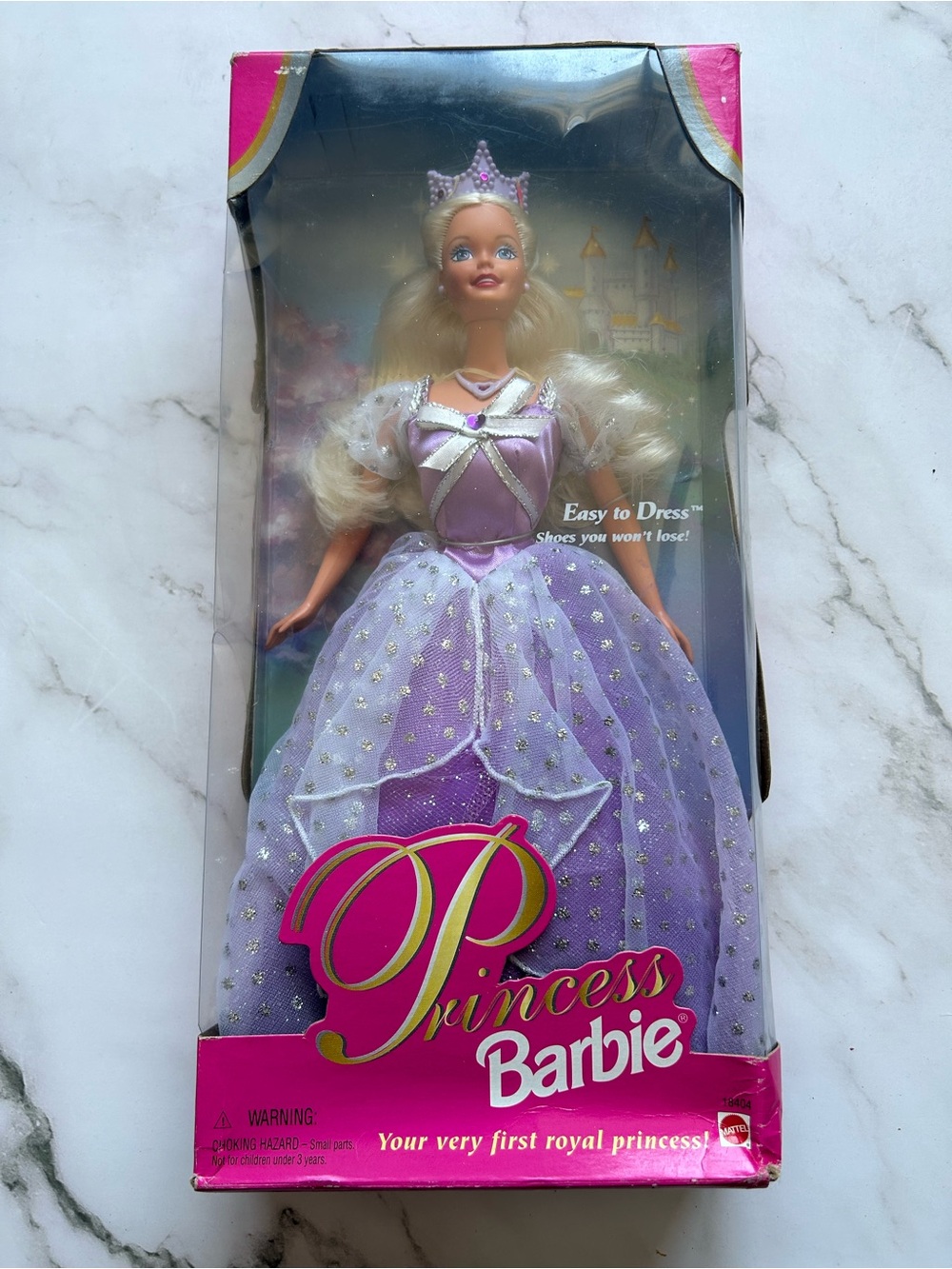 1997 Easy To Dress Princess Barbie Doll #18404